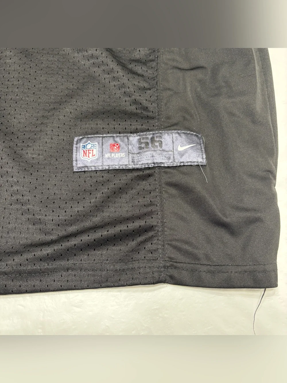 Nike On Field CJ Mosley #57 Black Baltimore Ravens Football Jersey Men’s 56 3XL